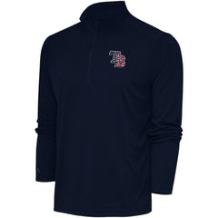 MLB Tampa Bay Rays Antigua Patriotic Tribute Quarter-Zip Pullover Top
