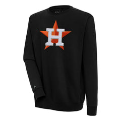 MLB Houston Astros Antigua Victory Crewneck Chenille Pullover Sweatshirt