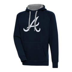 MLB Atlanta Braves Antigua Victory Chenille Pullover Hoodie