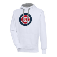 MLB Chicago Cubs Antigua Victory Chenille Pullover Hoodie
