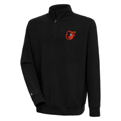 MLB Baltimore Orioles Antigua Victory Quarter-Zip Pullover Top
