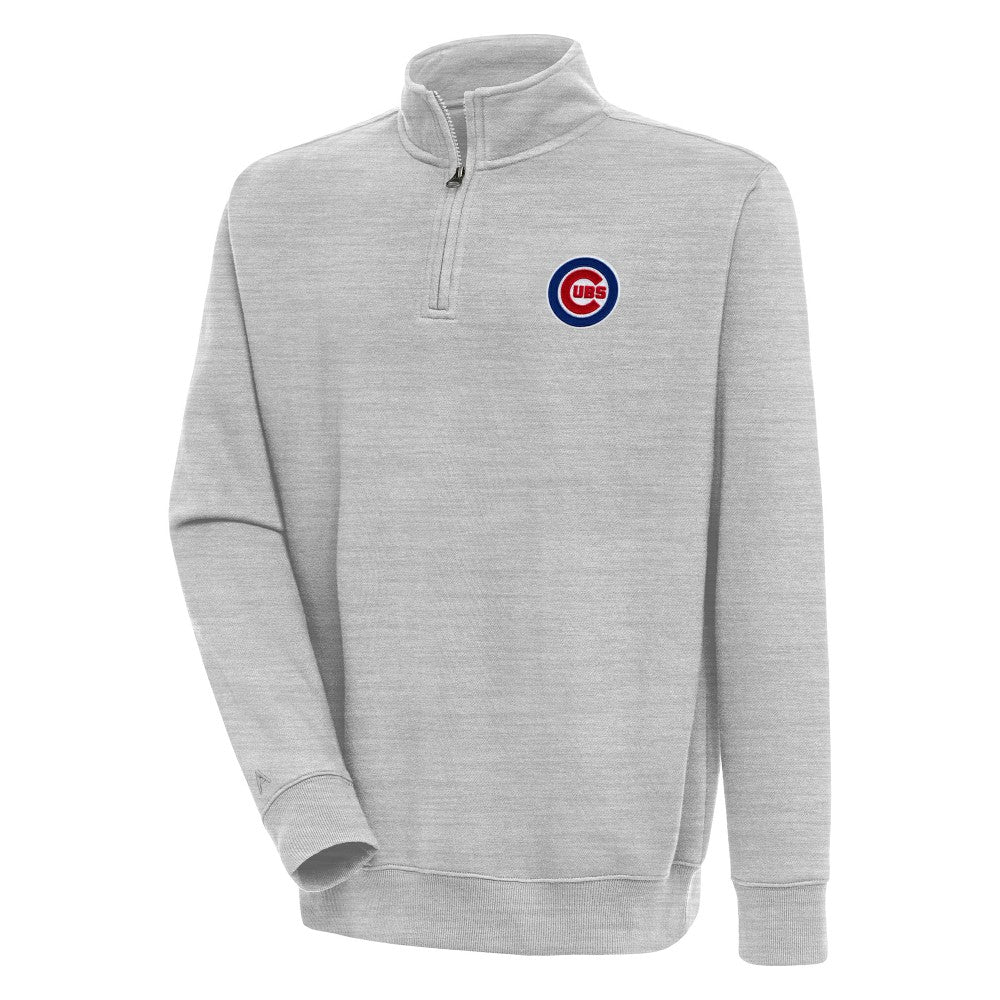 MLB Chicago Cubs Antigua Victory Quarter-Zip Pullover Top