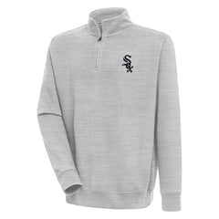 MLB Chicago White Sox Antigua Victory Quarter-Zip Pullover Top