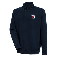 MLB Cleveland Guardians Antigua Victory Quarter-Zip Pullover Top