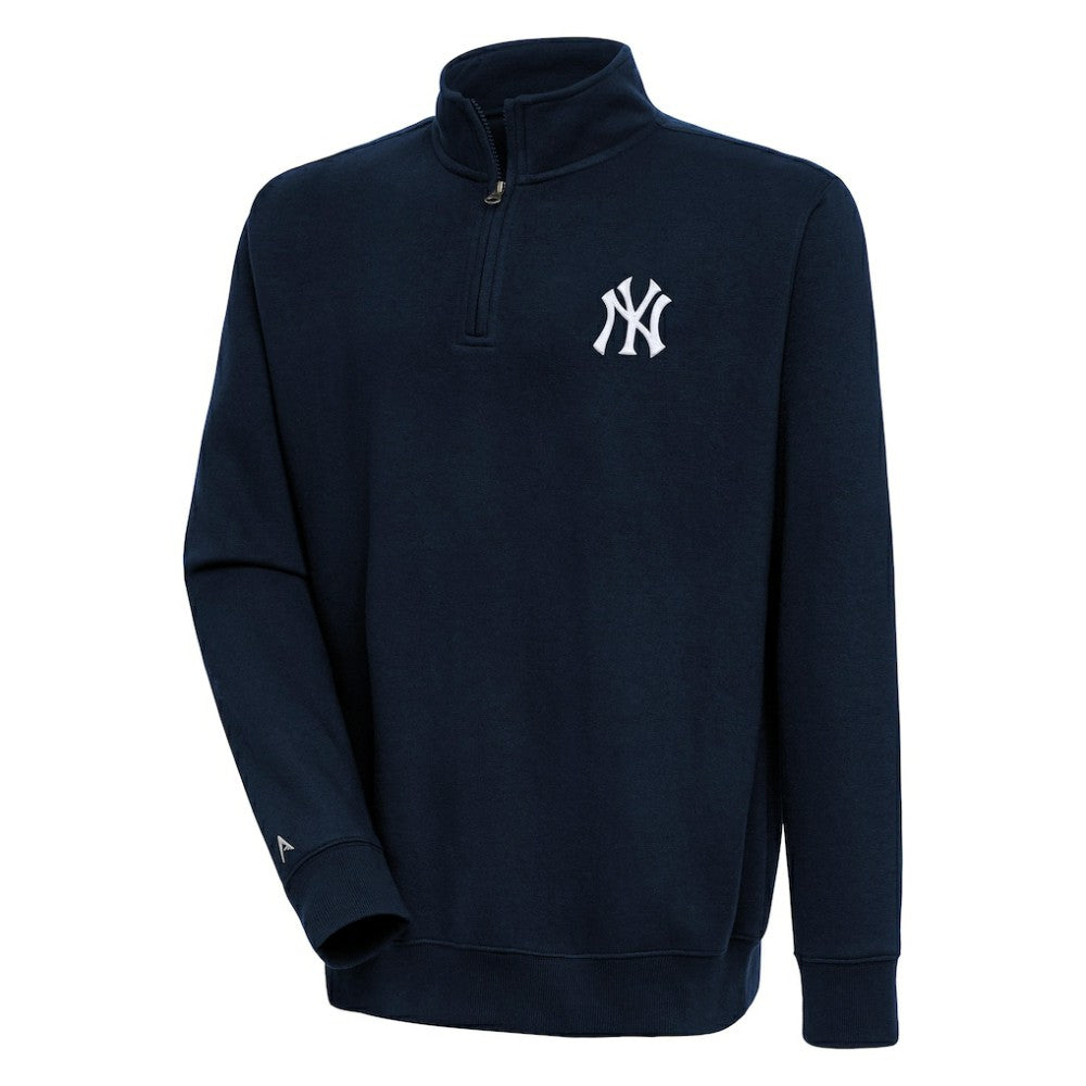 MLB New York Yankees Antigua Victory Quarter-Zip Pullover Top
