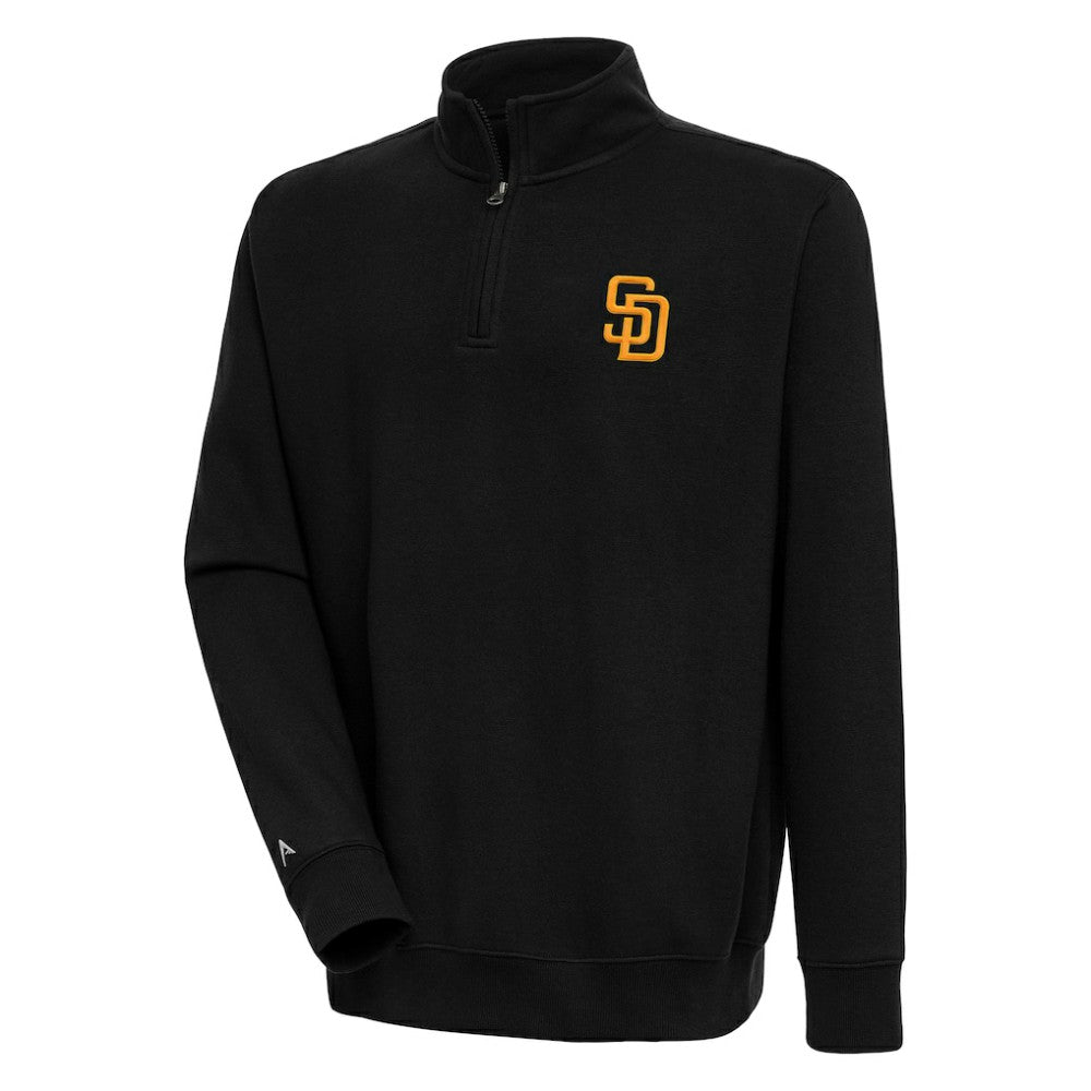 MLB San Diego Padres Antigua Victory Quarter-Zip Pullover Top