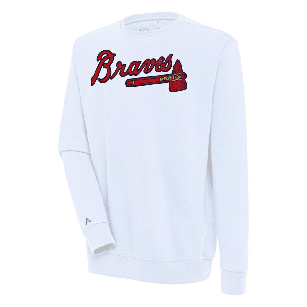 MLB Atlanta Braves Antigua Victory Pullover Sweatshirt