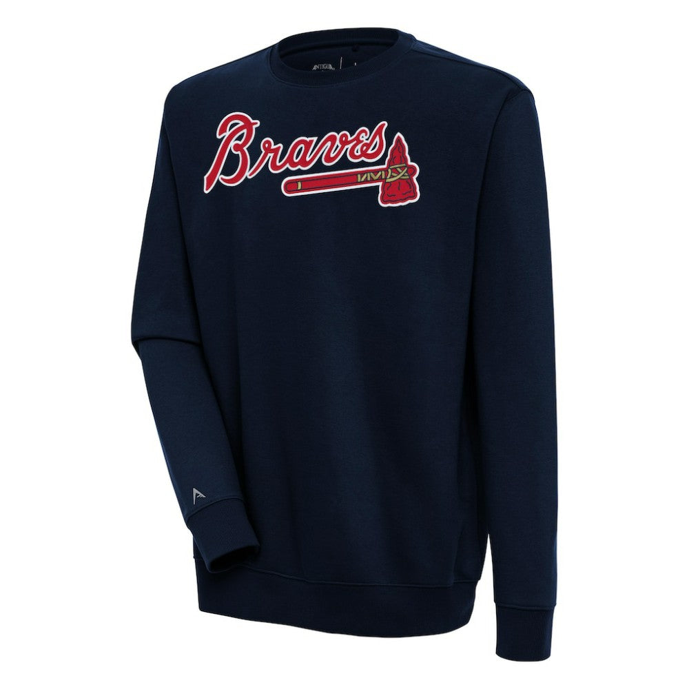 MLB Atlanta Braves Antigua Victory Pullover Sweatshirt