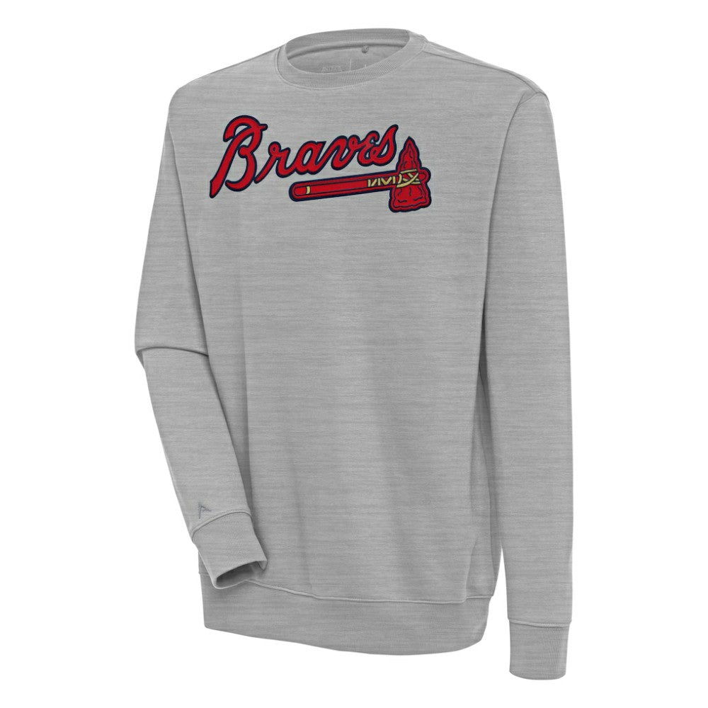 MLB Atlanta Braves Antigua Victory Pullover Sweatshirt