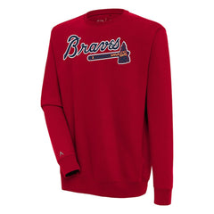 MLB Atlanta Braves Antigua Victory Pullover Sweatshirt