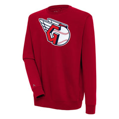 MLB Cleveland Guardians Antigua Victory Pullover Sweatshirt