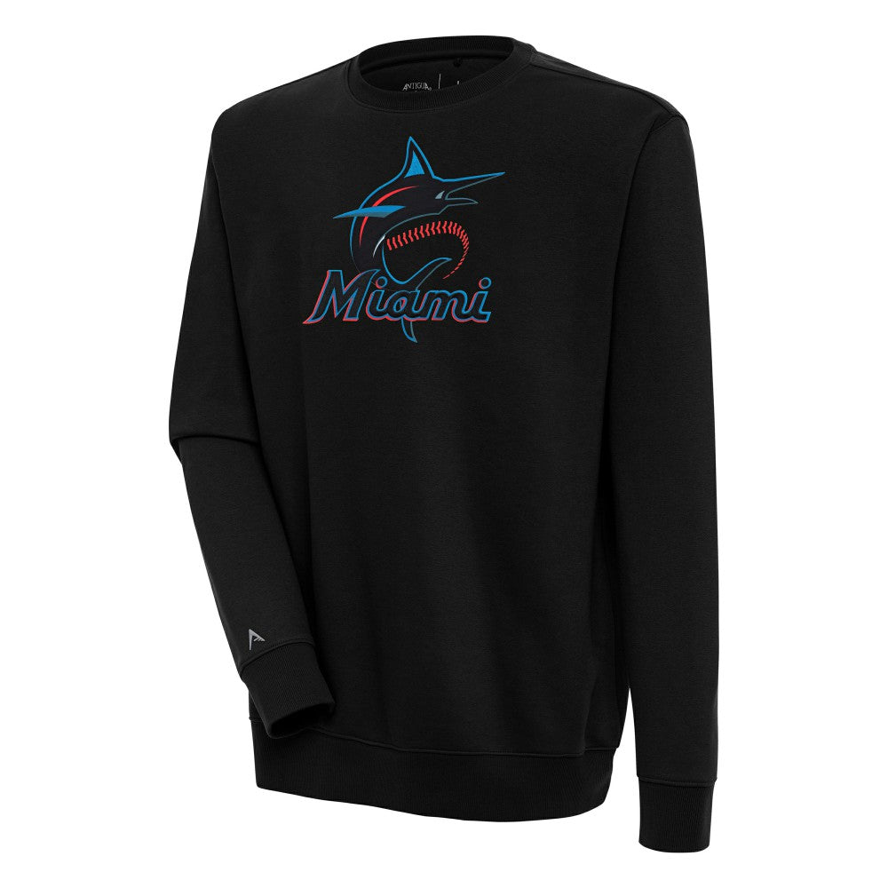 MLB Miami Marlins Antigua Victory Pullover Sweatshirt