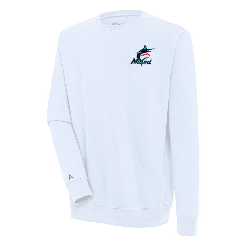 MLB Miami Marlins Antigua Victory Pullover Sweatshirt