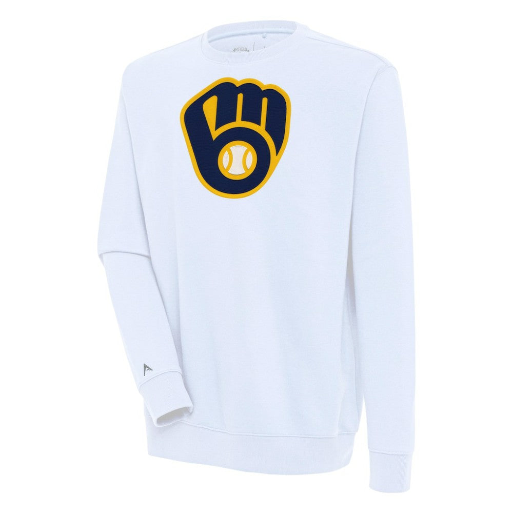 MLB Milwaukee Brewers Antigua Victory Pullover Sweatshirt