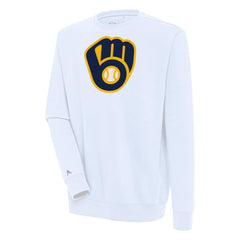 MLB Milwaukee Brewers Antigua Victory Pullover Sweatshirt