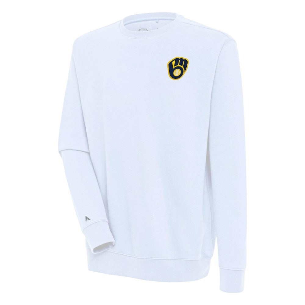 MLB Milwaukee Brewers Antigua Victory Pullover Sweatshirt