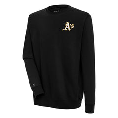 MLB Athletics Antigua Victory Pullover Sweatshirt