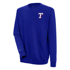 MLB Texas Rangers Antigua Victory Pullover Sweatshirt
