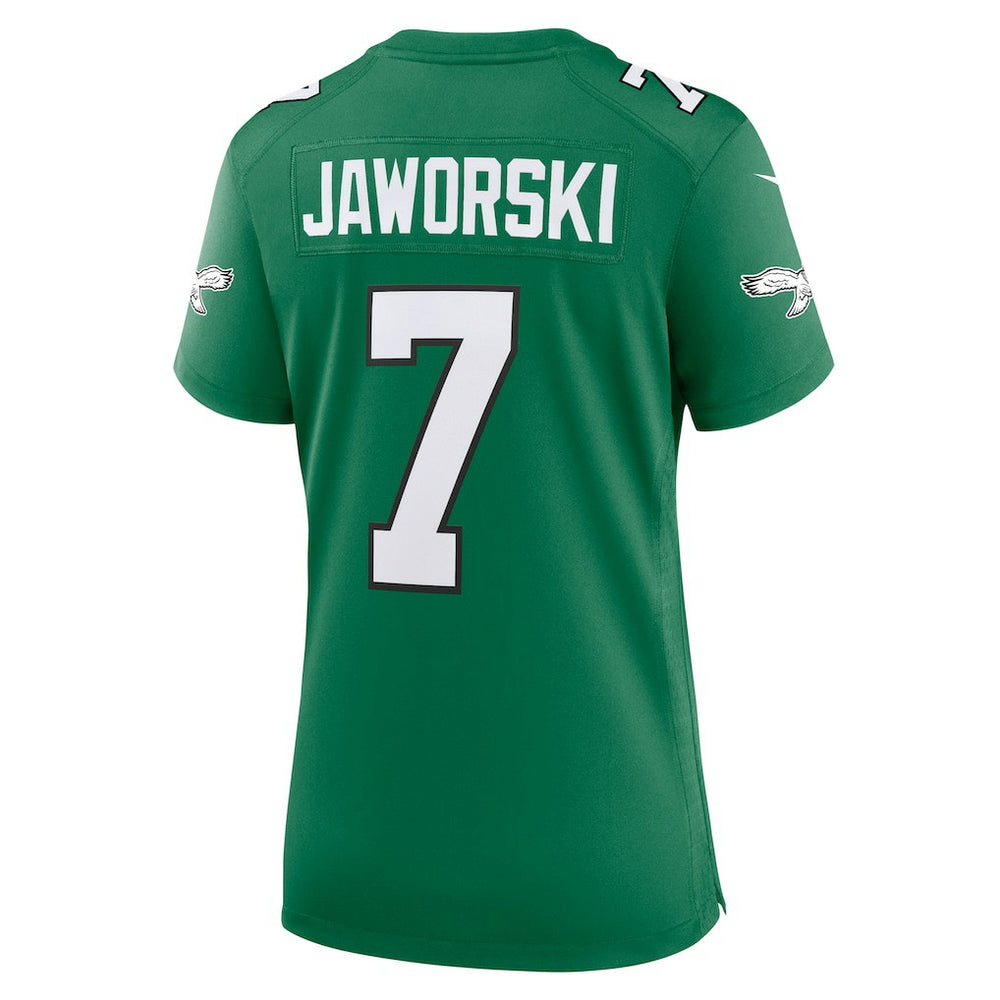 Ron Jaworski  Women's Alternate Game Jersey - Philadelphia Eagles