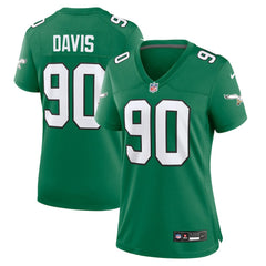 Jordan Davis  Women's Alternate Game Jersey - Philadelphia Eagles