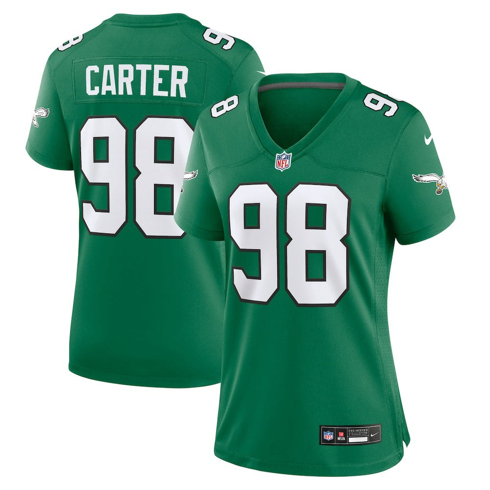 Jalen Carter  Women's Alternate Game Jersey - Philadelphia Eagles