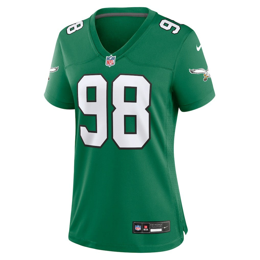 Jalen Carter  Women's Alternate Game Jersey - Philadelphia Eagles