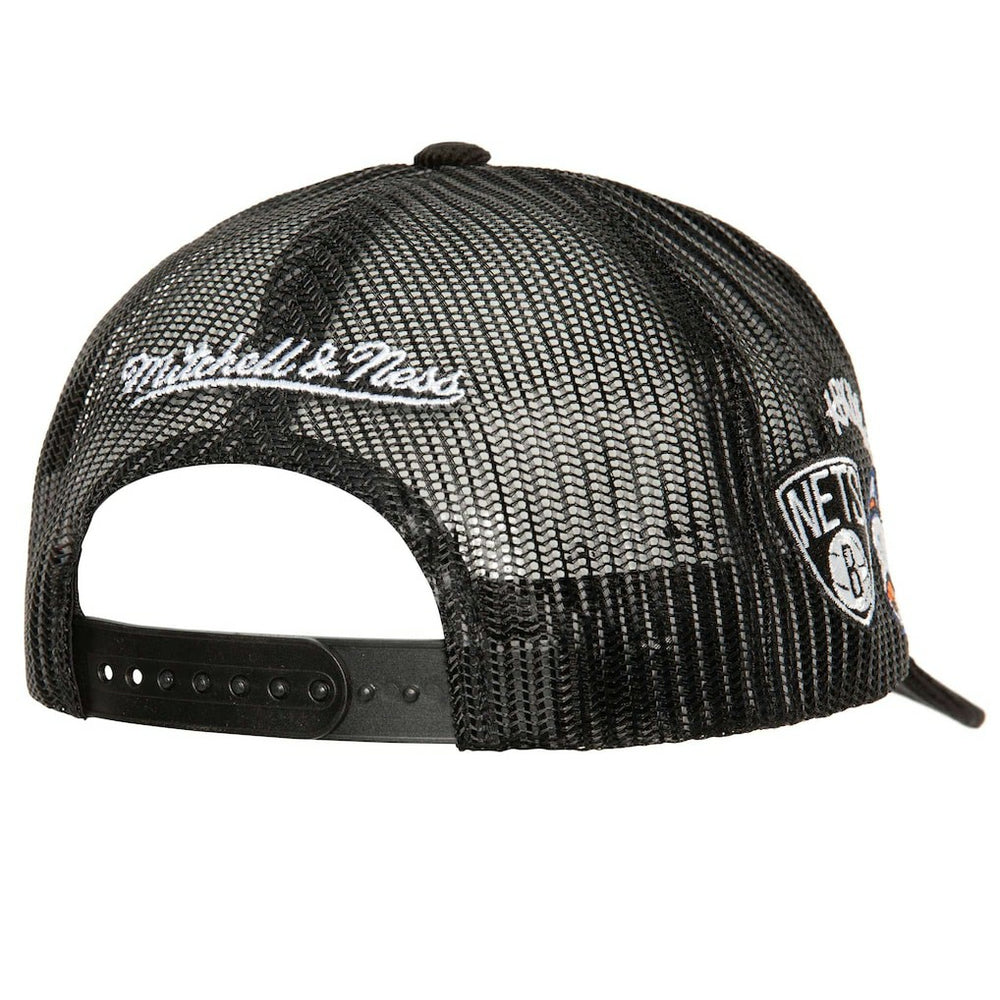 NBA Brooklyn Nets Times Up Classic Script Cord Trucker Hat