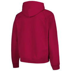 Barcelona Team Oversized Raglan Pullover Hoodie -  Red