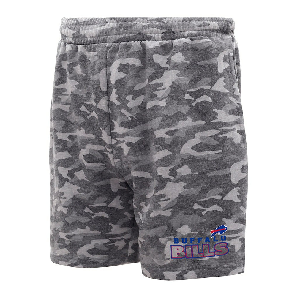 Concepts Sport Biscayne Camo Shorts - Buffalo Bills