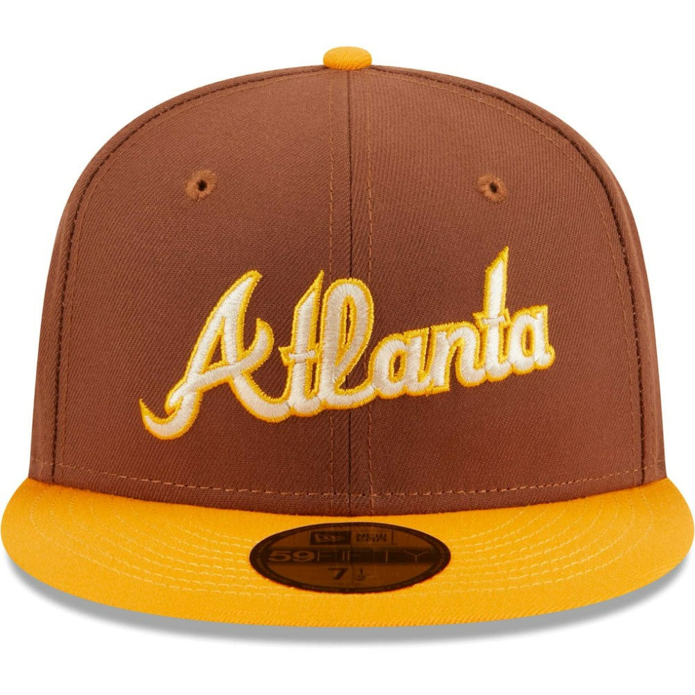 MLB Atlanta Braves New Era Tiramisu  59FIFTY Fitted Hat