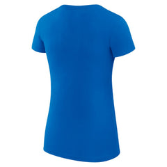 NHL Royal Buffalo Sabres G-III 4Her by Carl Banks Women's Super-Slim Fit Lightweight Heart T-Shirt