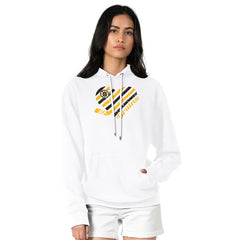 NHL White Boston Bruins G-III 4Her by Carl Banks Women's Heart Pullover Hoodie