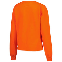 Refried Apparel Women's Retro Cropped Tri-Blend Pullover Sweatshirt - Tampa Bay Buccaneers