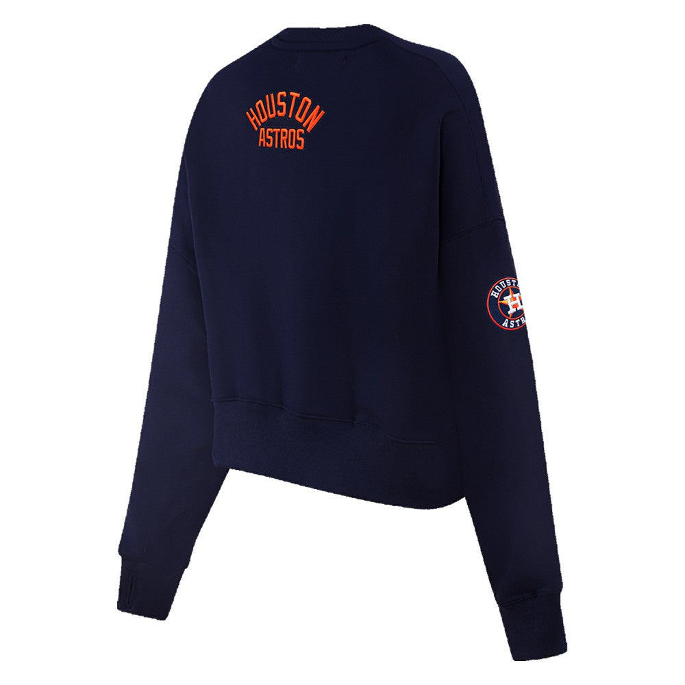MLB Houston Astros Pro Standard Women's Painted Sky Pullover Sweatshirt