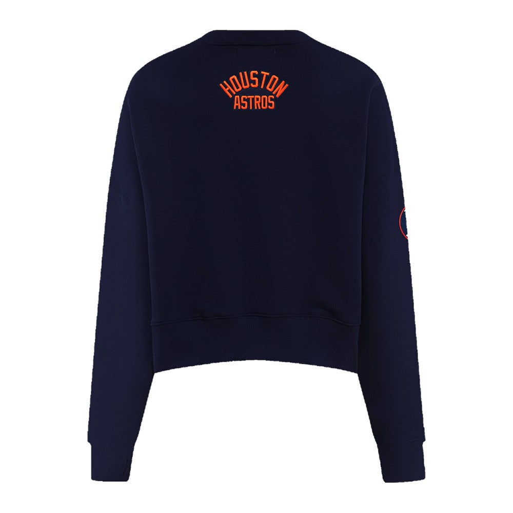 MLB Houston Astros Pro Standard Women's Painted Sky Pullover Sweatshirt