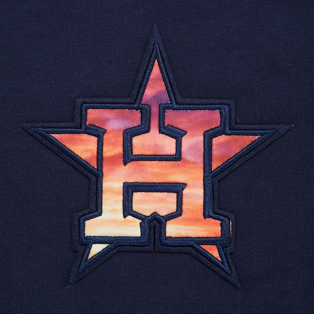 MLB Houston Astros Pro Standard Women's Painted Sky Pullover Sweatshirt