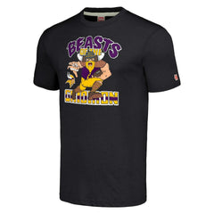 Homage Unisex Monsters of the Gridiron Halloween Tri-Blend T-Shirt - Minnesota Vikings