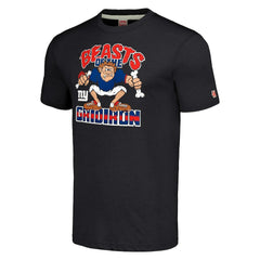 Homage Unisex Monsters of the Gridiron Halloween Tri-Blend T-Shirt - New York Giants