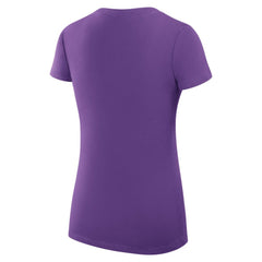 MLB Colorado Rockies G-III 4Her by Carl Banks Women's Super-Slim Fit Lightweight Filigree Team V-Neck T-Shirt