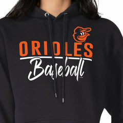 MLB Baltimore Orioles G-III 4Her by Carl Banks Women's Team Fleece Pullover Hoodie