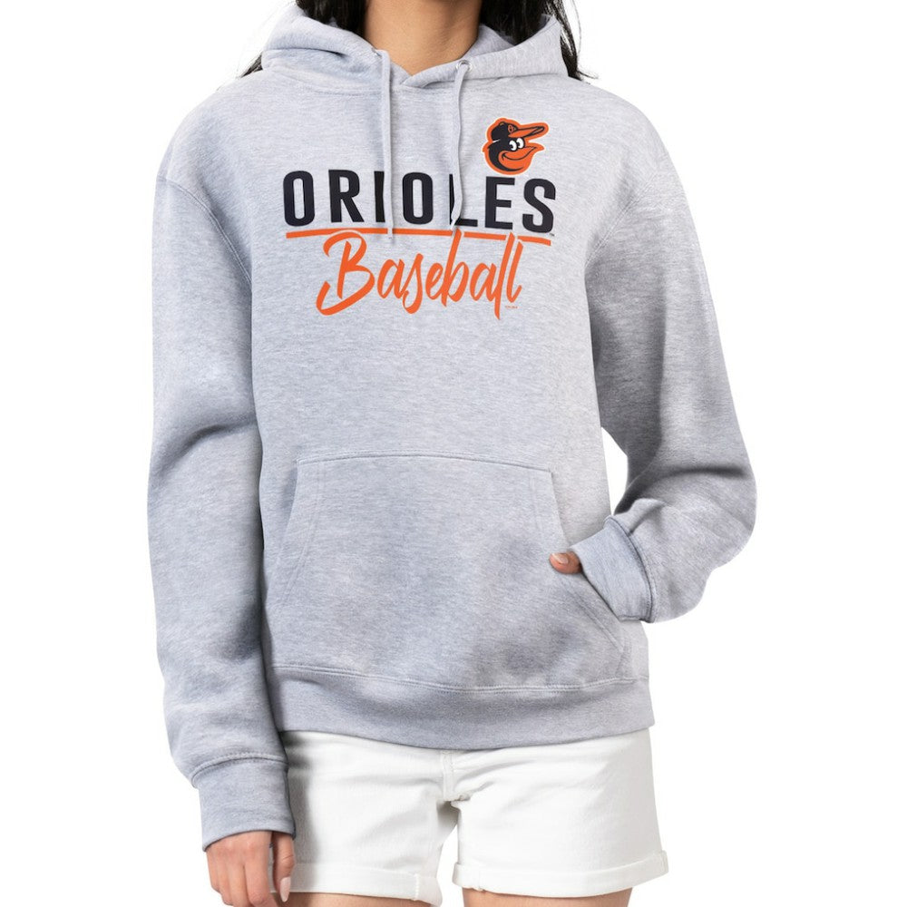 MLB Baltimore Orioles G-III 4Her by Carl Banks Women's Team Fleece Pullover Hoodie