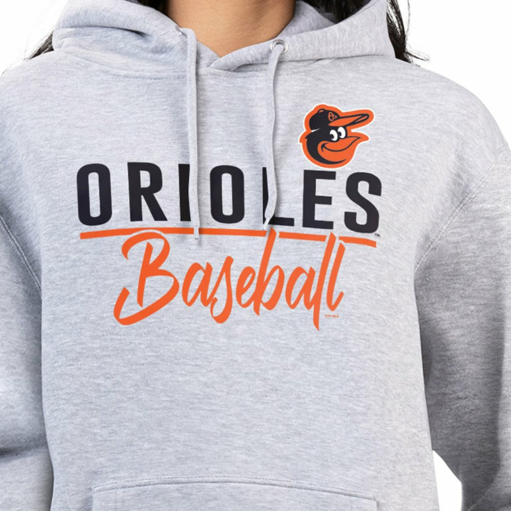 MLB Baltimore Orioles G-III 4Her by Carl Banks Women's Team Fleece Pullover Hoodie