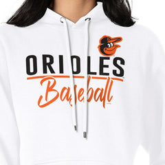 MLB Baltimore Orioles G-III 4Her by Carl Banks Women's Team Fleece Pullover Hoodie