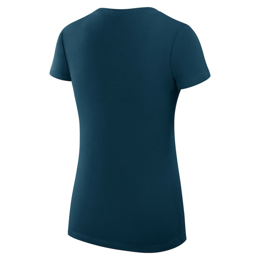 MLB Seattle Mariners G-III 4Her by Carl Banks Women's Super-Slim Fit Lightweight Team Graphic V-Neck T-Shirt