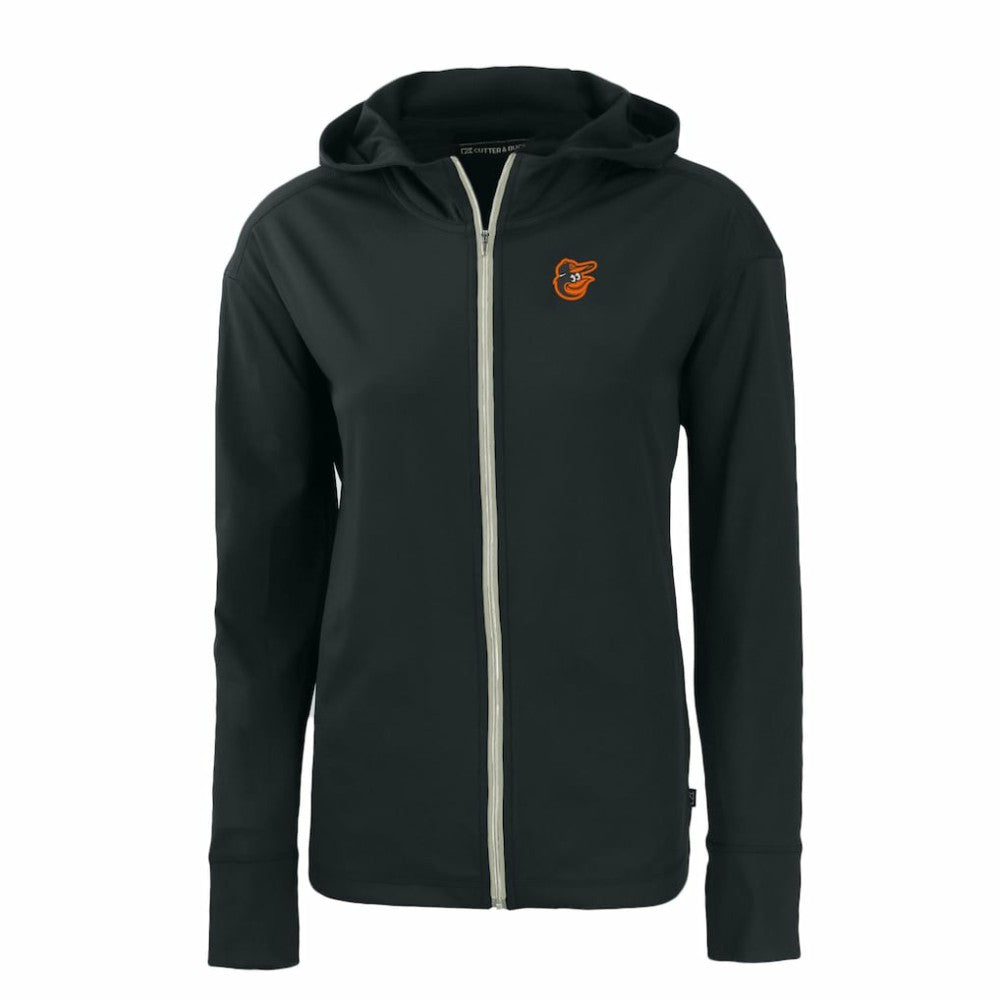 MLB Baltimore Orioles Cutter & Buck Women's Daybreak Eco Recycled Full-Zip Hoodie