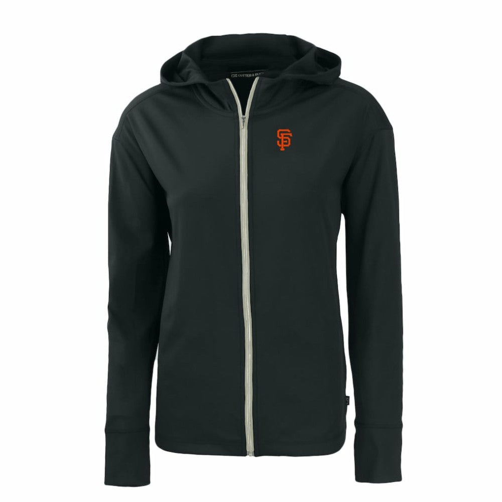 MLB San Francisco Giants Cutter & Buck Women's Daybreak Eco Recycled Full-Zip Hoodie