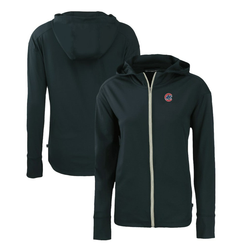 MLB Chicago Cubs Cutter & Buck Women's Daybreak Eco Recycled Full-Zip Hoodie