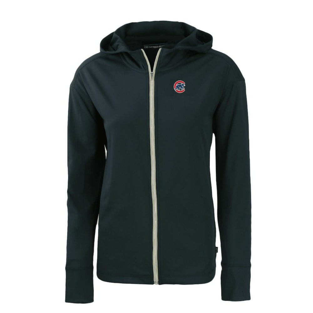 MLB Chicago Cubs Cutter & Buck Women's Daybreak Eco Recycled Full-Zip Hoodie