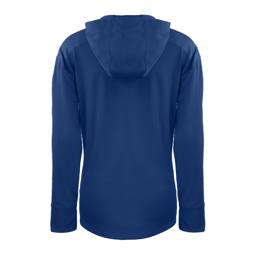 MLB Kansas City Royals Cutter & Buck Women's Daybreak Eco Recycled Half-Zip Hoodie