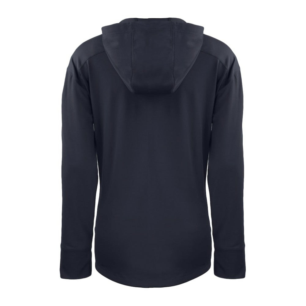 MLB Atlanta Braves Cutter & Buck Women's Daybreak Eco Recycled Half-Zip Hoodie